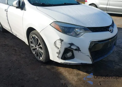 2014 Toyota Corolla S Plus from USA, damaged, VIN 2T1BURHE2EC179043